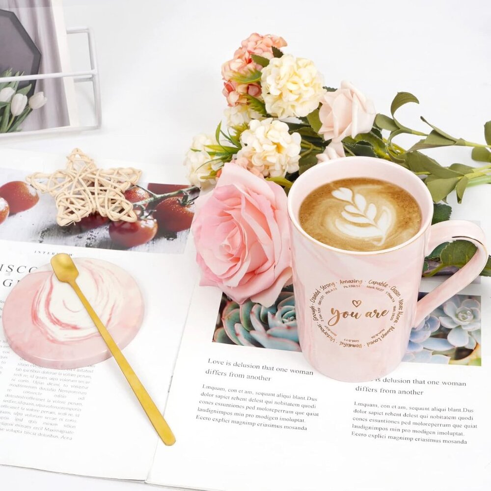 Christian Gifts for Women, You Are Inspirational Coffee Mugs, Religious Gifts, I - Picture 5 of 9
